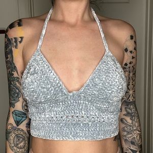 Handmade crochet crop top